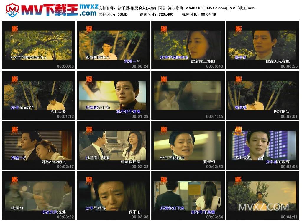 徐子崴-相爱的人(人物)_国语_流行歌曲_MA403165